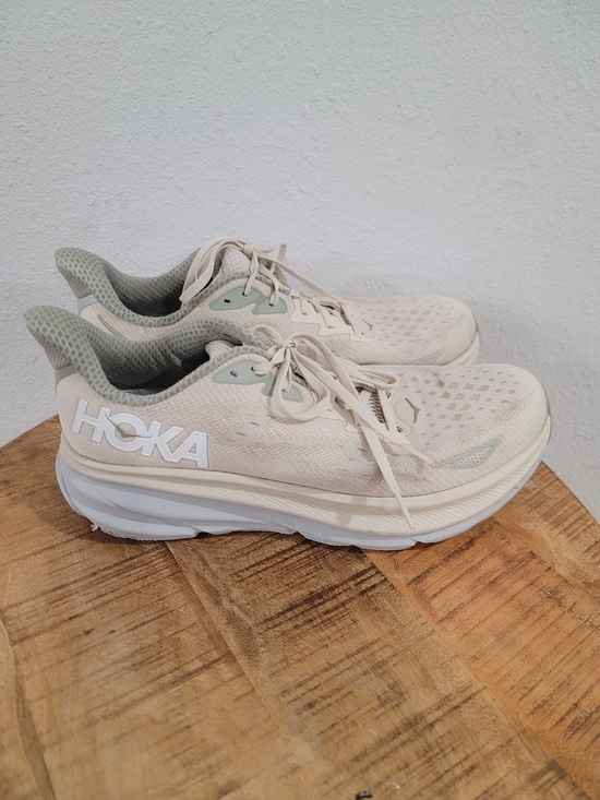 Hoka Shoes - HOKA Running Shoes in Light Beige